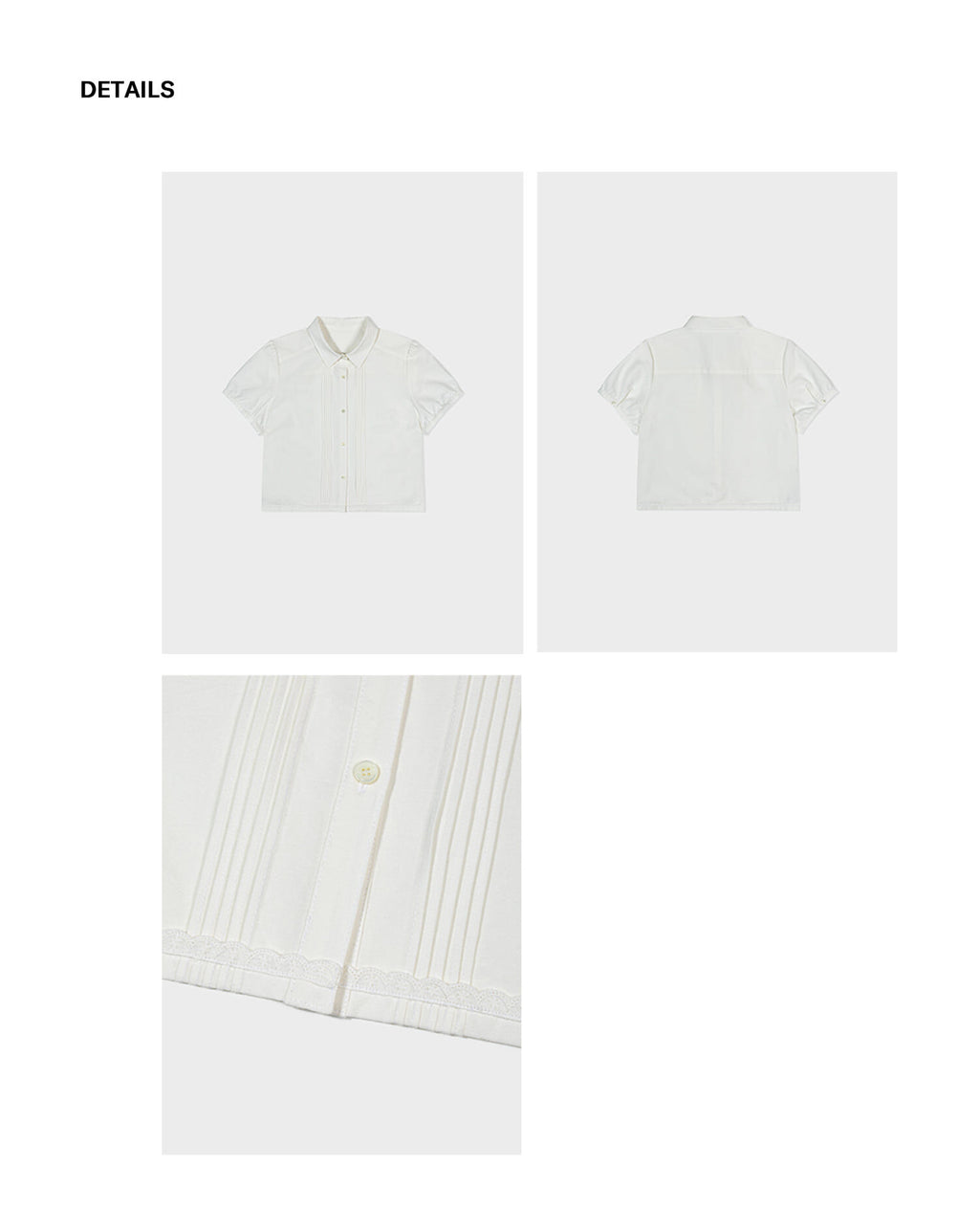 LOW CLASSIC BAMBOO LACE SHIRT_OFF WHITE_LC252BL03OW