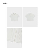 LOW CLASSIC BAMBOO LACE SHIRT_OFF WHITE_LC252BL03OW