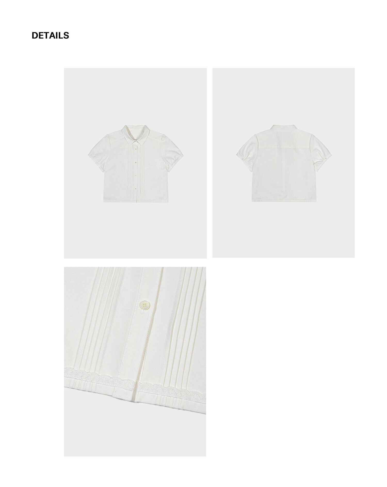 LOW CLASSIC BAMBOO LACE SHIRT_OFF WHITE_LC252BL03OW