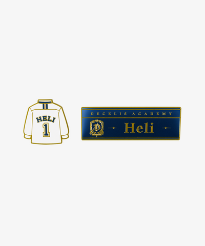 PIN BADGE SET (HELI)