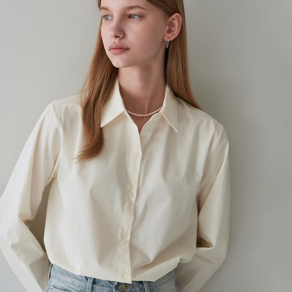 YAN 13 for women ESSENTIAL STANDARD SHIRT_3COLOR