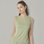 BYC Natural cooling boat neck tank top
