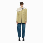 YCH RECYCLE ECO TWEED JACKET YELLOW (W24JK2051YL)