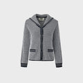 EENK Sailor Collar Knit Cardigan - Navy