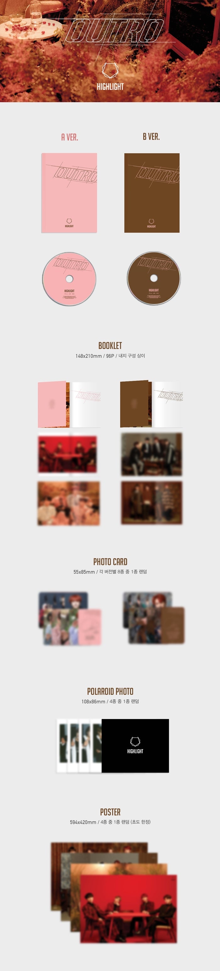 Highlight - OUTRO / Special Album detail 2