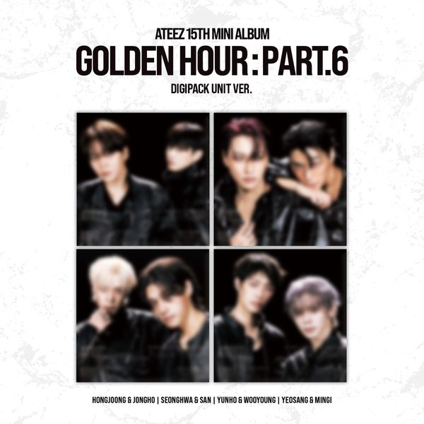 ATEEZ - 15th Mini Album [GOLDEN HOUR : Part.6] (DIGIPACK UNIT Ver.) (Random Ver.)