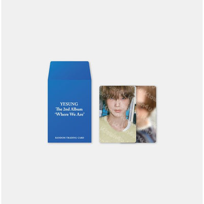 YESUNG - [2026 YESUNG 10TH ANNIVERSARY TOUR [ABOUT THE THINGS WE CALLED ORDINARY] MD] Random Trading Card (Where We Are Ver.)