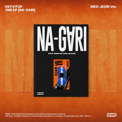 KEYVITUP - 2nd EP Album [NA-GARI] (MEO-JEORI Ver.)