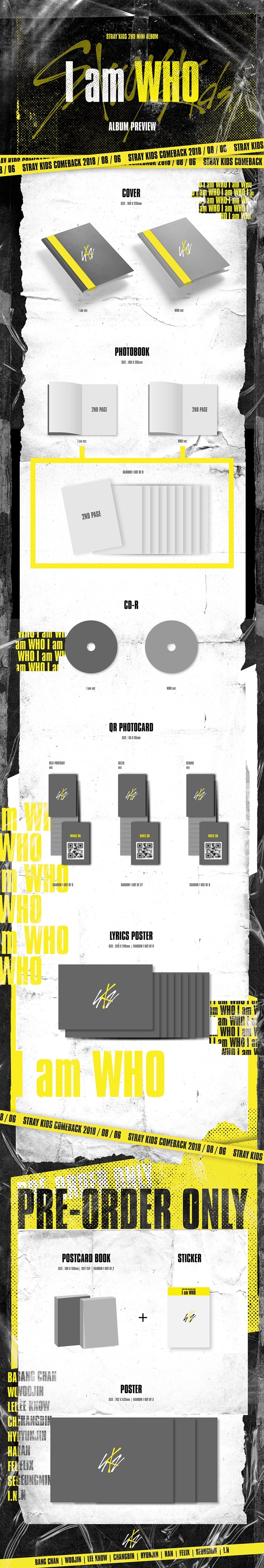 Strays Add Stray Kids - I am WHO / 2nd Mini Album | Seoul Selects