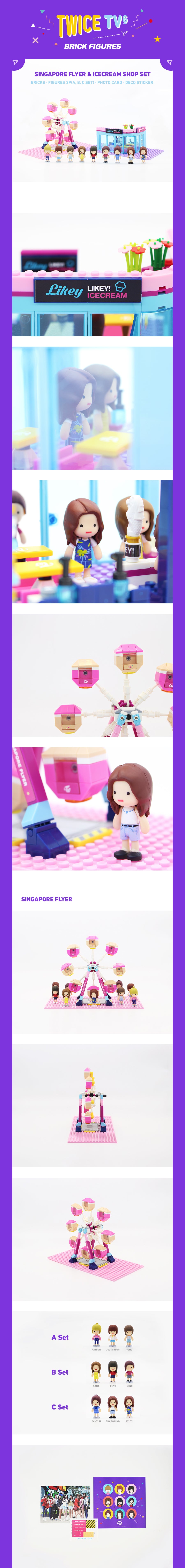 TWICE - TWICE TV6 BRICK FIGURES (Block Set)