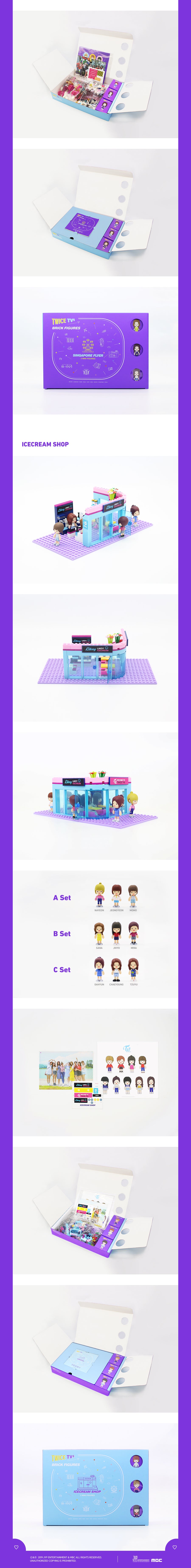 TWICE - TWICE TV6 BRICK FIGURES (Block Set) detail 2
