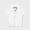 (U) Graphic print T-shirt (WHITE)