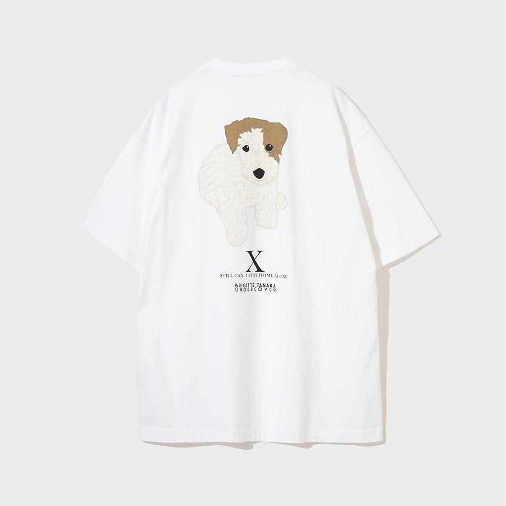 (U) Graphic print T-shirt (WHITE)