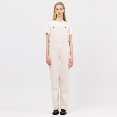 Jun by Jun K. Easy Wide Overalls