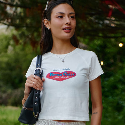 Bella Logo Tee-Ivory