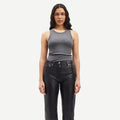 (W) ALEXO TANK (DARK GREY MEL)