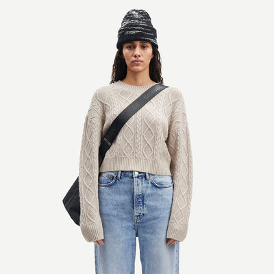 (W) ELIETTE CREW NECK CROP (NACREOUS CLOUDS)
